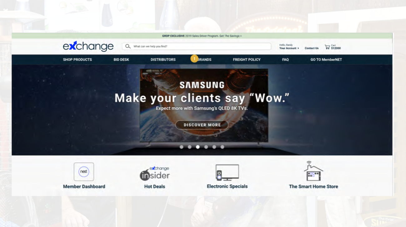 exchange 2.0 homepage