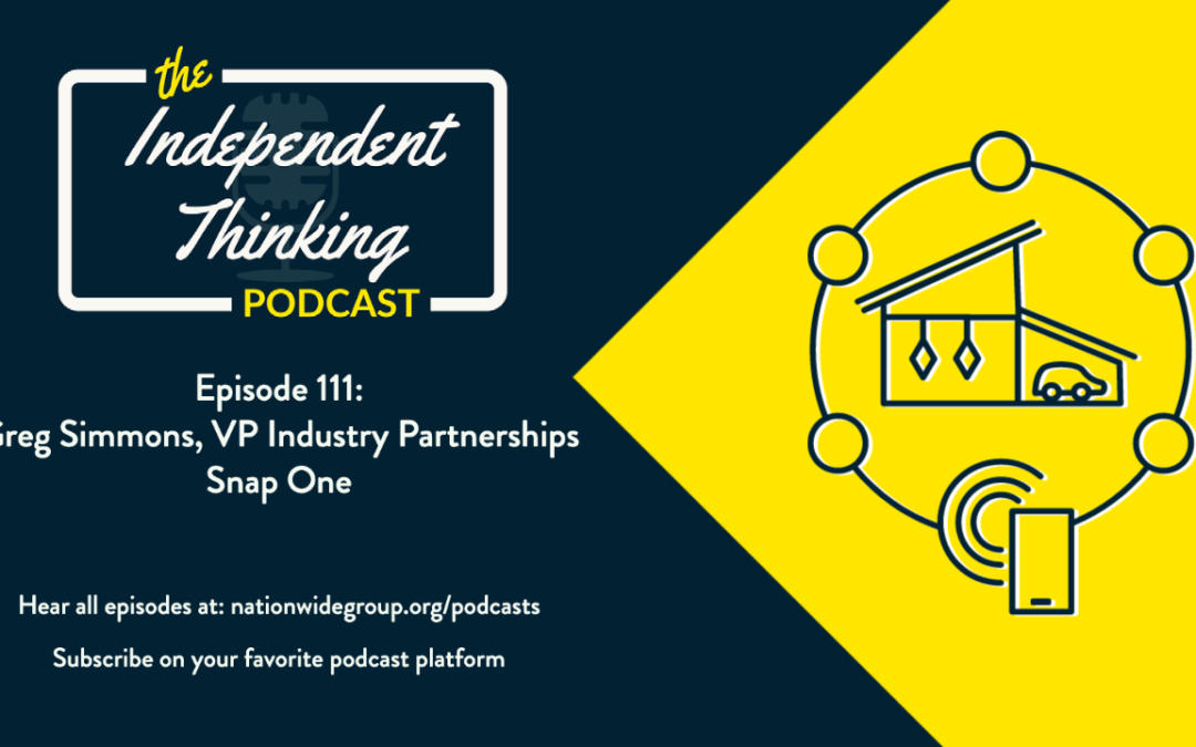 111: Snap One’s Greg Simmons on HTSN Partnership, Education Push