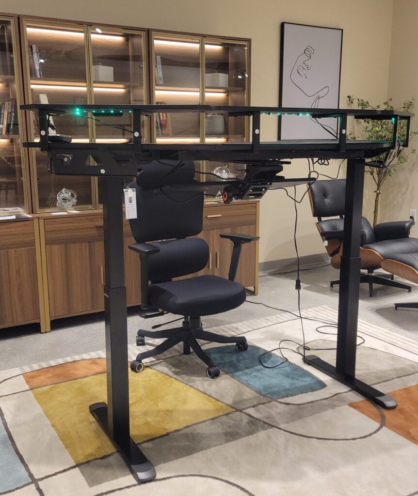 adjustable standing desk