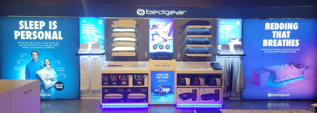 Showroom display wall