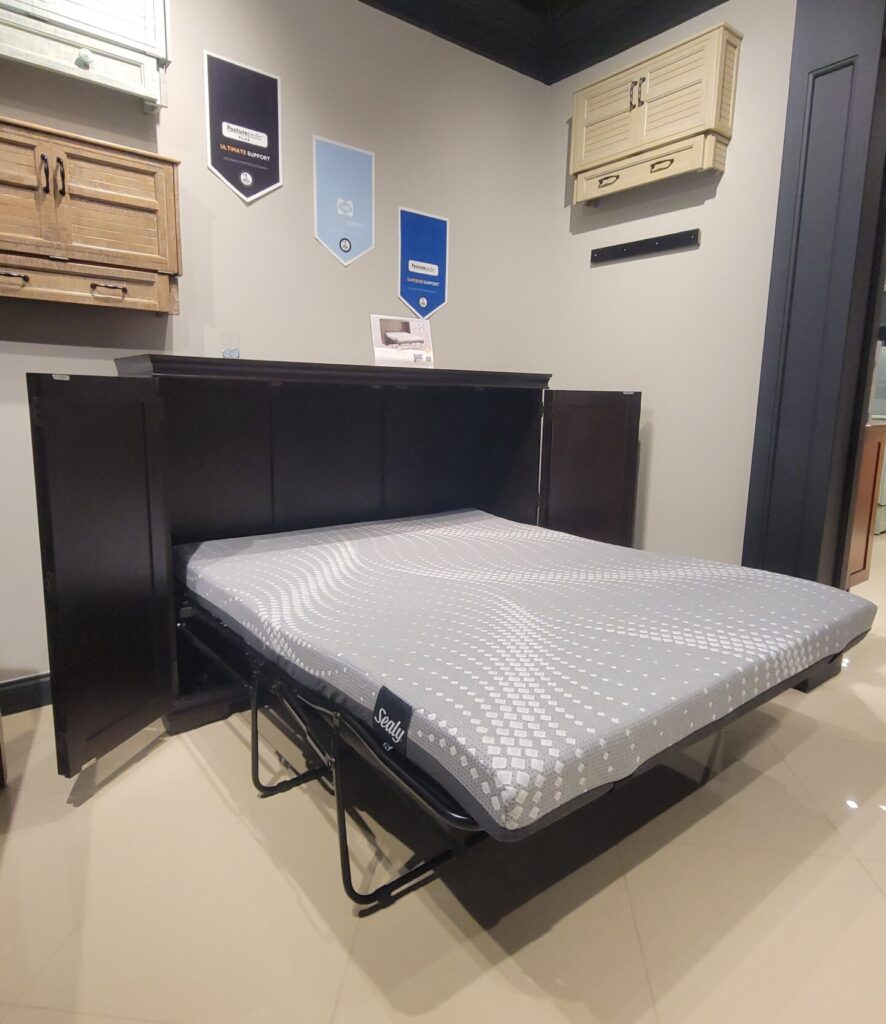 Murphy cabinet bed