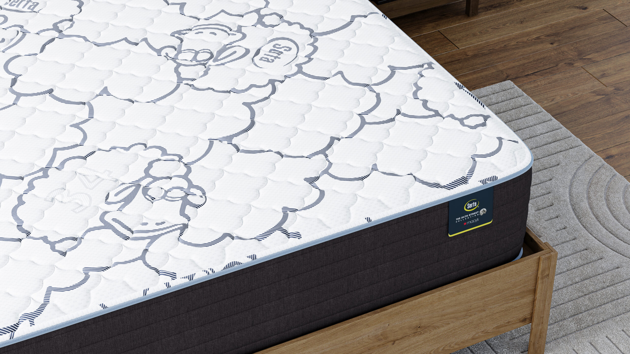Serta mattress with sheep design for Macy's 34th Street Collection