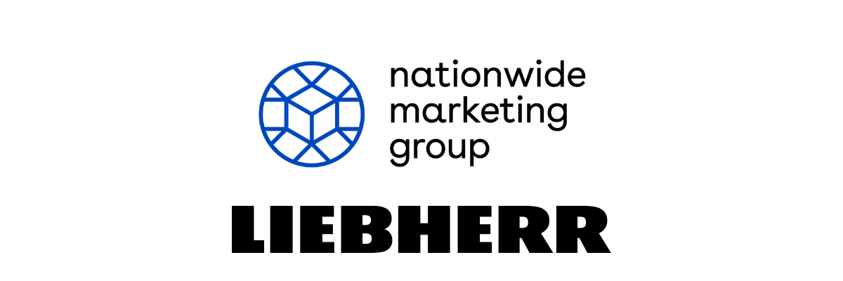 Nationwide Marketing Group logo and Liebherr Appliances logo
