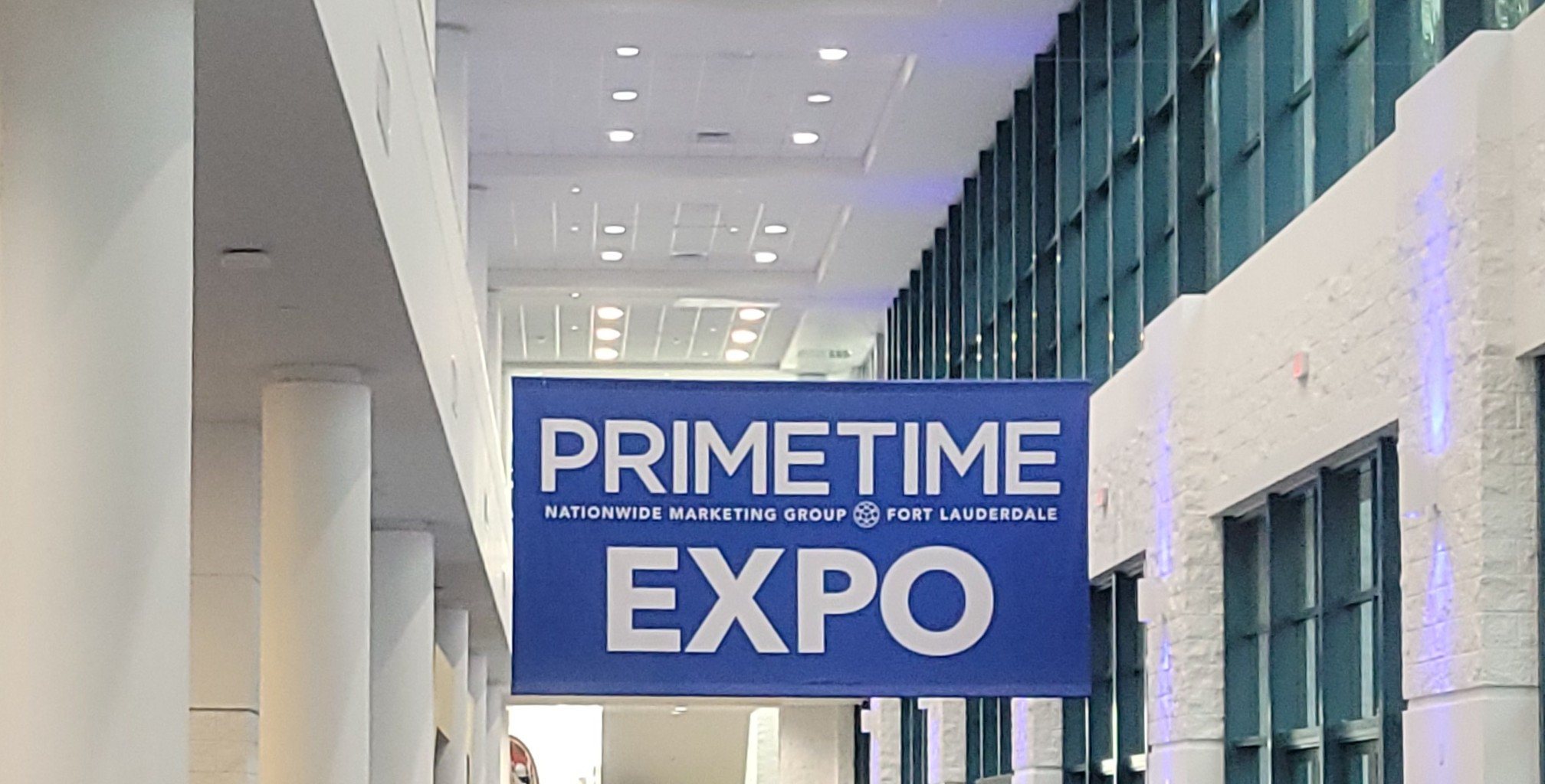 PrimeTime Expo sign