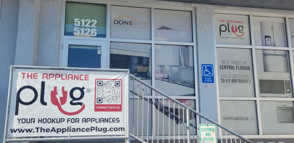 The Appliance Plug exterior storefront